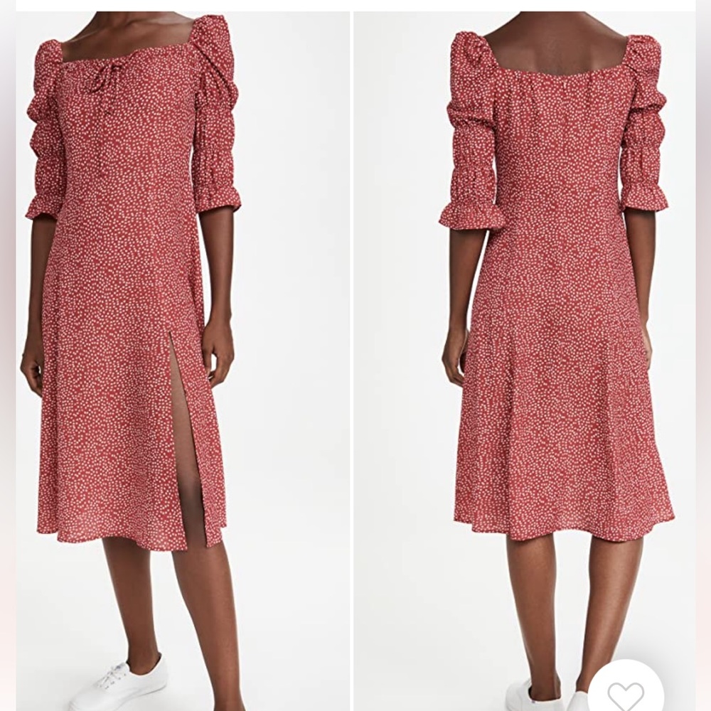 O.P.T She’s Picky Dress red floral size S
